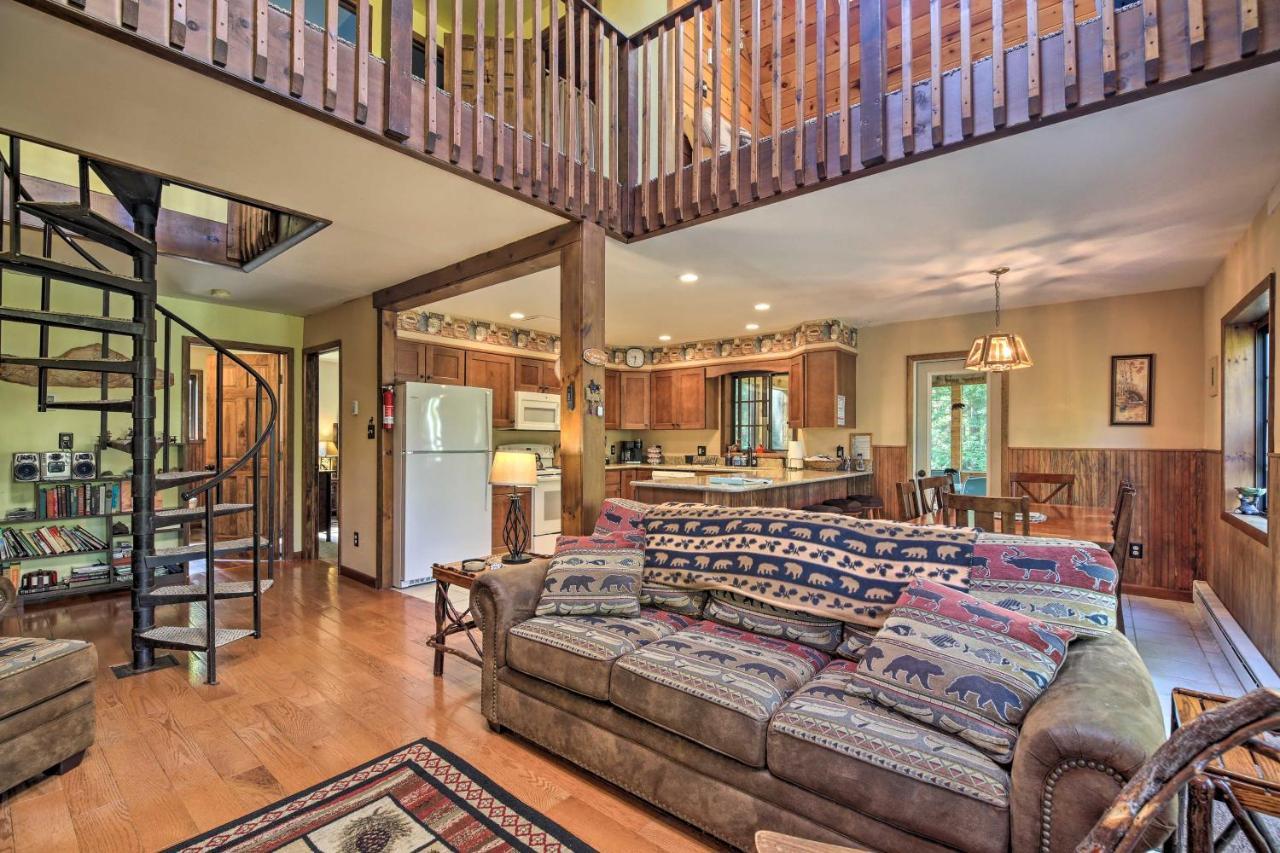 Lake Placid Chalet Deck And Forest Views! Exterior foto